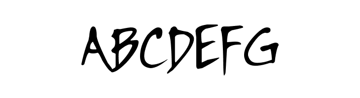 DJB WERECOW OF DANVILLE  Free Fonts Download