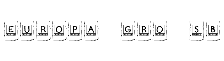 KR Wanted!  Free Fonts Download