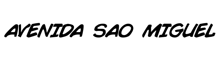 Comic Book Italic  Free Fonts Download