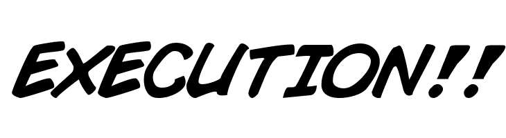 Comic Book Italic  Free Fonts Download