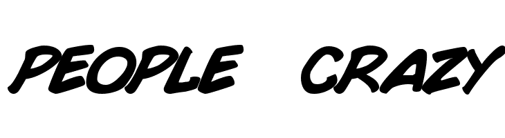 Comic Book Bold Italic  Free Fonts Download