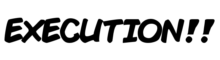 Comic Book Bold  Free Fonts Download