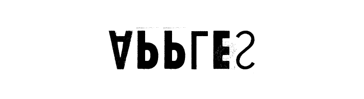Human Error Upside Down  Free Fonts Download