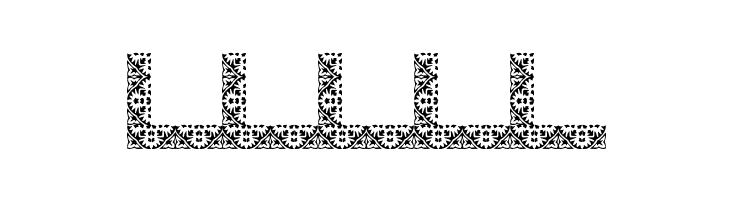 Vintage Decorative Corners 33  Free Fonts Download