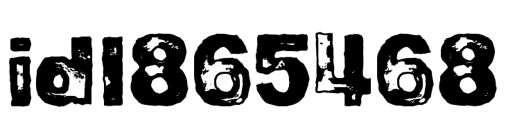 DJB BAD STAMP JOB 1  Free Fonts Download