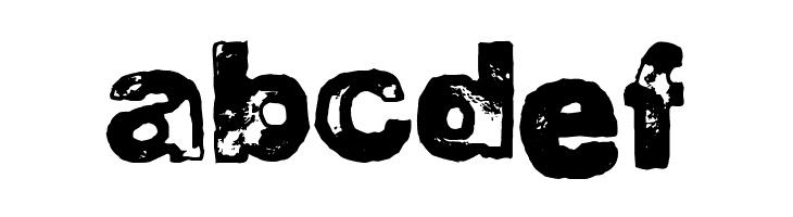 DJB BAD STAMP JOB 2  Free Fonts Download