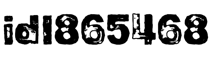 DJB BAD STAMP JOB 2  Free Fonts Download