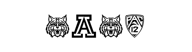 PAC-12  Free Fonts Download