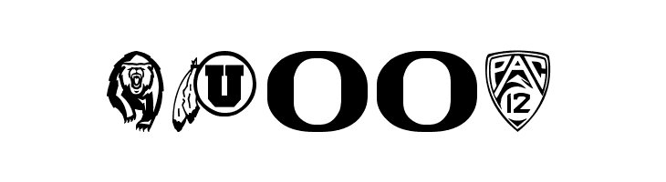 PAC-12  Free Fonts Download