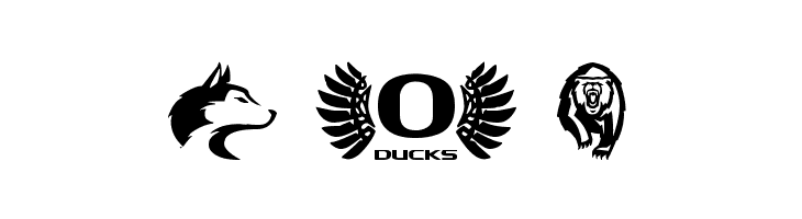 PAC-12  Free Fonts Download