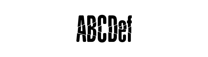 Babalusa Cut  Free Fonts Download