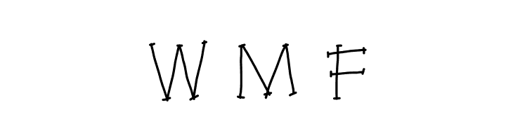 gj mírame guapo!  Free Fonts Download