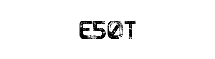 E50T Tranquila DEMO Font