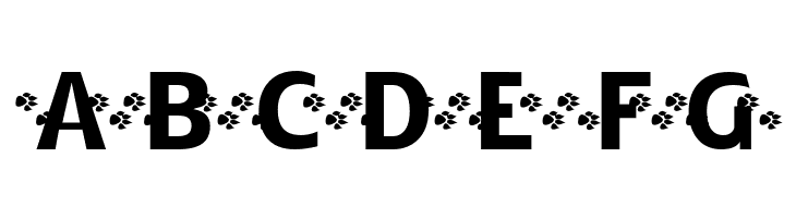 FerretFootPrints  Free Fonts Download