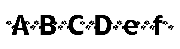 FerretFootPrints  Free Fonts Download