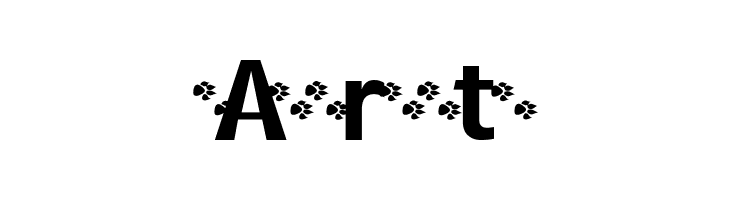 FerretFootPrints  Free Fonts Download