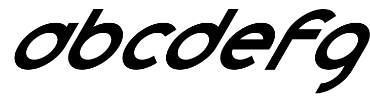 Smooth Circulars Italic  Free Fonts Download