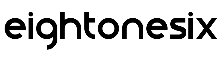 eightonesix Smooth Circulars Font