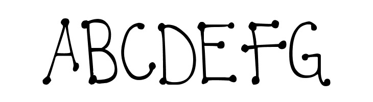 DJB  It's Full of Dots  Free Fonts Download