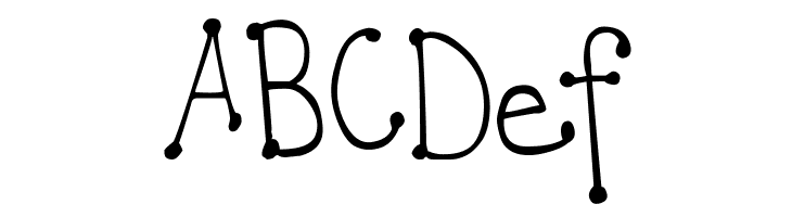 DJB  It's Full of Dots  Free Fonts Download