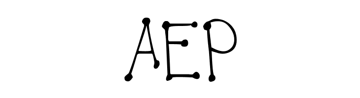 DJB  It's Full of Dots  Free Fonts Download