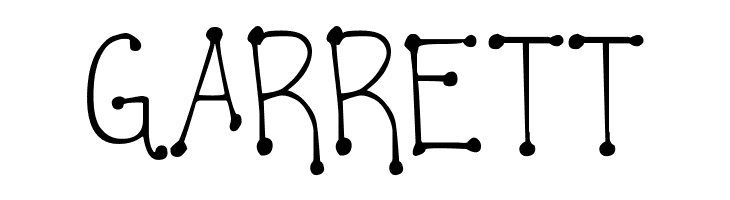 DJB  It's Full of Dots  Free Fonts Download