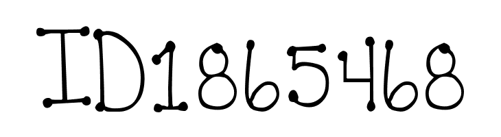 DJB  It's Full of Dots  Free Fonts Download