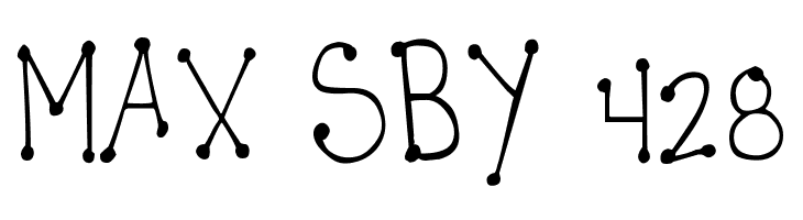 DJB  It's Full of Dots  Free Fonts Download