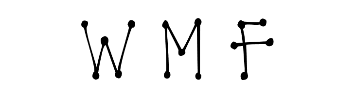 DJB  It's Full of Dots  Free Fonts Download