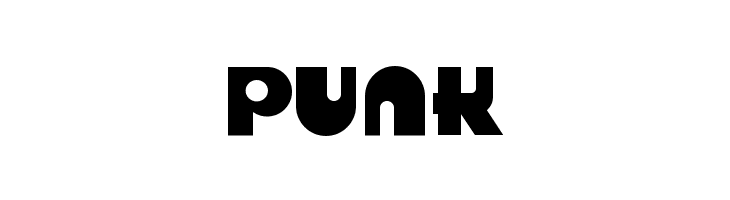 PUNK Zuckerbrot Font