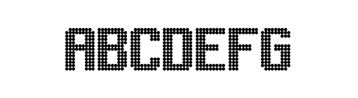 Lightdot 13x9 Regular  Free Fonts Download