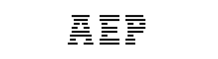 IBM Logo Regular  Free Fonts Download