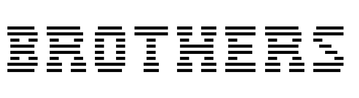 IBM Logo Regular  Free Fonts Download
