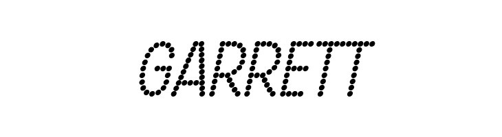 DOTCIRFUL Bold Italic  Free Fonts Download