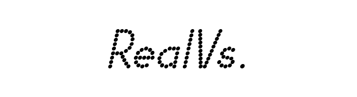 DOTCIRFUL Bold Italic  Free Fonts Download