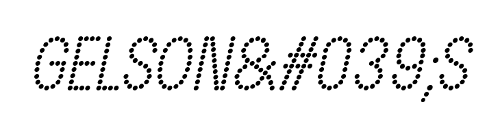 DOTCIRFUL Italic  Free Fonts Download