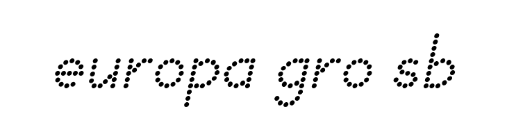 DOTCIRFUL Italic  Free Fonts Download