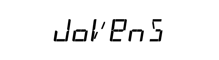 taxi meter  Free Fonts Download