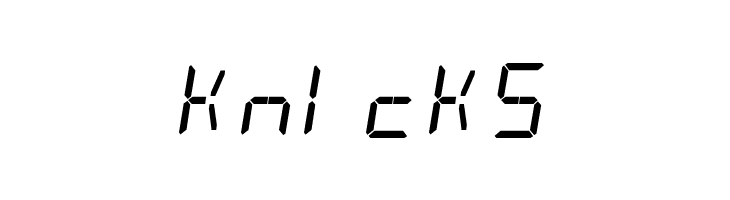 alarm clock  Free Fonts Download