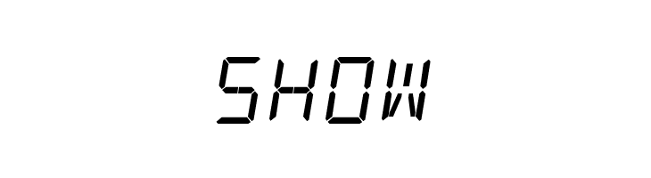 alarm clock  Free Fonts Download