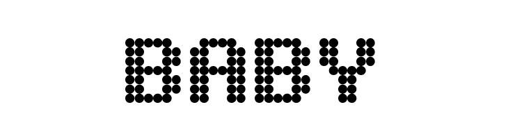 Lightdot 7x6 Regular  Free Fonts Download