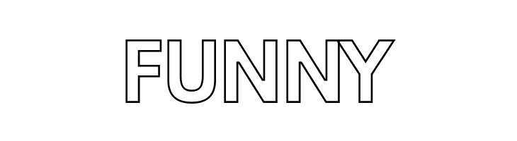 Hussar Bold Outline  Free Fonts Download