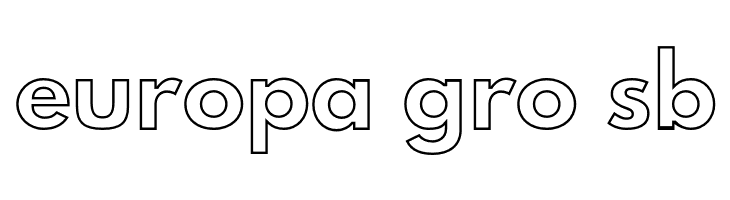 Hussar Bold Outline  Free Fonts Download