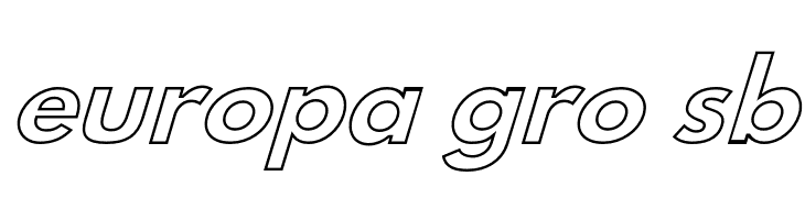 Hussar Bold Italic Outline  Free Fonts Download
