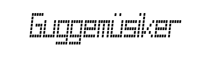 Cuadrada St Italic  Free Fonts Download