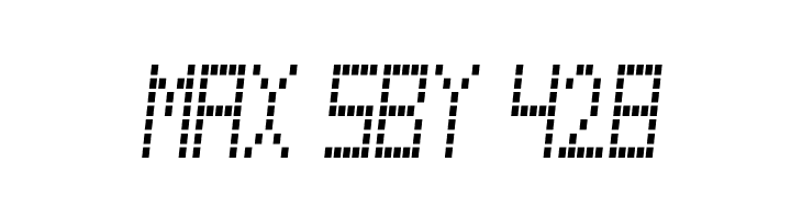 Cuadrada St Italic  Free Fonts Download