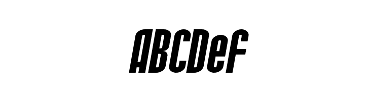 SF Port McKenzie Extended Italic  Free Fonts Download