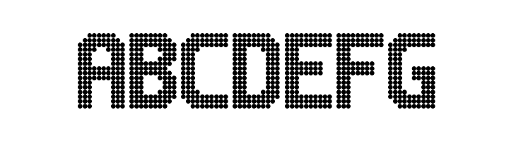 Lightdot 16x10 Regular  Free Fonts Download