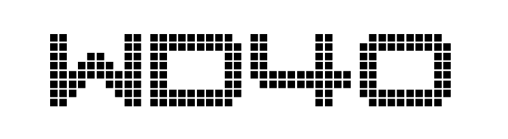 Disorient Pixels Regular  Free Fonts Download