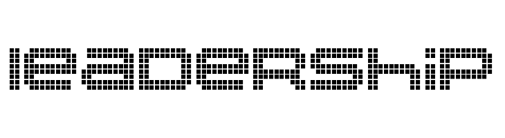 Disorient Pixels Regular  Free Fonts Download